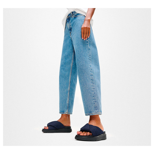 product variation FITFLOP Gen-FF Folded-Denim Dark Denim Slides (A2Y-D71) image