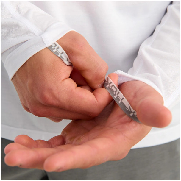 product variation HUK Men's Drift White Performance Hoodie (H1200726-100) image