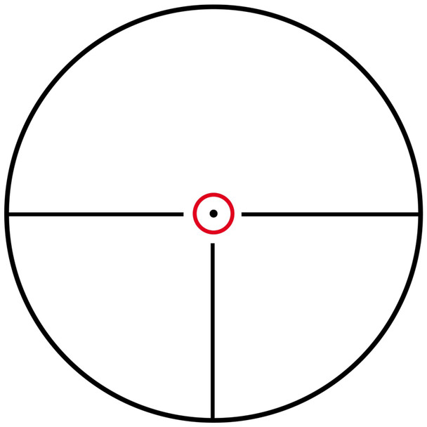 product variation KONUS KonusPro M-30 1-4x24mm Illuminated Circle-Dot Reticle Riflescope (7184) image