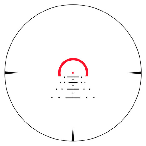 product variation KONUS Sultan 1-10x24mm Illuminated Ballistic Circle Reticle Riflescope (7193) image