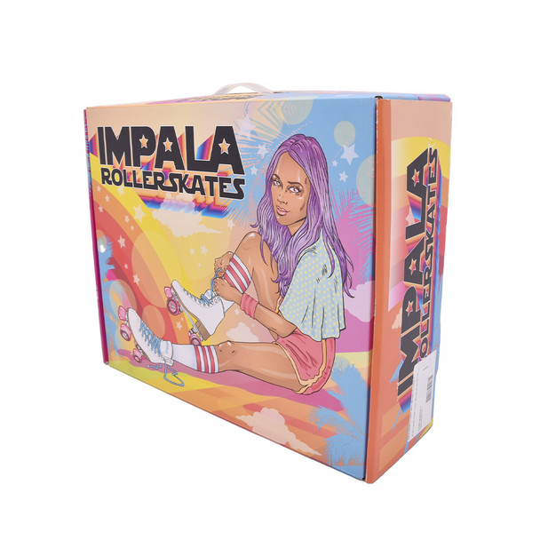 product variation Open Box (Great condition, limited use): Impala Quad Skate, Color: Sky Blue/Yellow, Size: 7 image