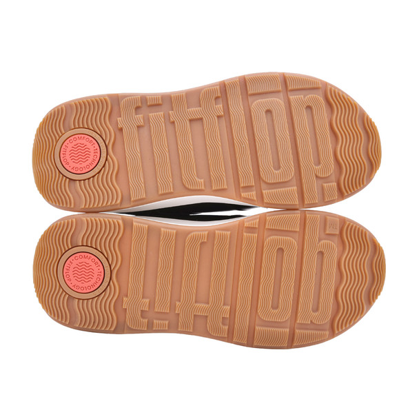 product variation Open Box (Great condition, limited use): FITFLOP F-Mode Leather/Suede Flatform Sneakers, Color: Black, Size: 7.5 (FR1-001-055) image