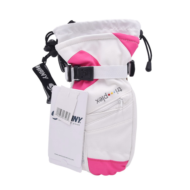 product variation Open Box (Great condition, limited use): SWANY X-Change Jr Mitt, Color: White/Magenta, Size: XL (SX-81J-WH/MA-XL) image