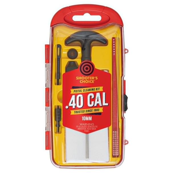 product variation SHOOTERS CHOICE .40 Cal/10mm Pistol Cleaning Kit (SHF-SRK-40) image
