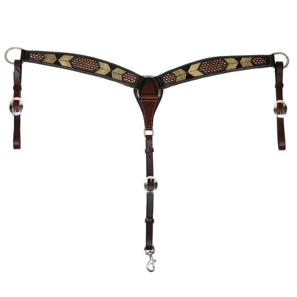 product variation PROFESSIONAL'S CHOICE Buckstitch Filigree Breast Collar (3P6037) image