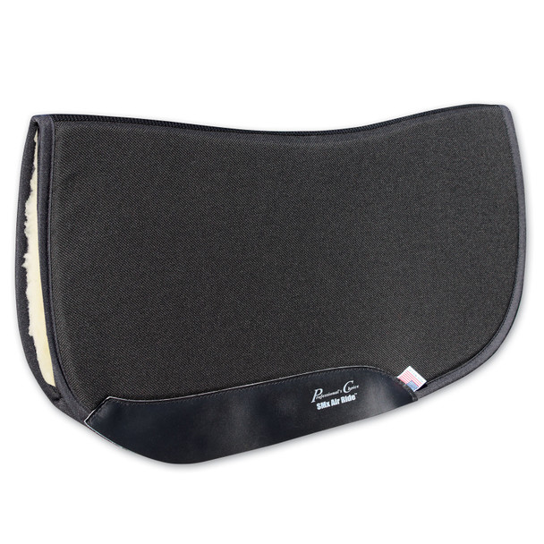 product variation PROFESSIONAL'S CHOICE SMx Air Ride Black Barrel Saddle Pad (ARSB-BLA) image