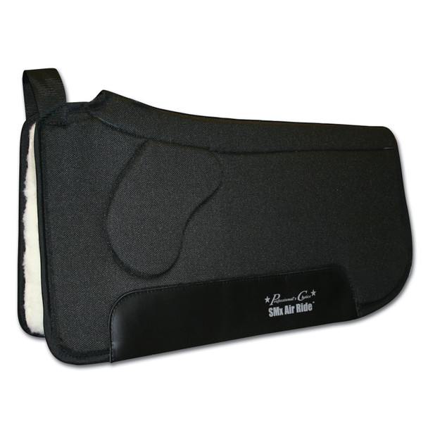 product variation PROFESSIONAL'S CHOICE SMx Air Ride Black OrthoSport Saddle Pad (ARSP-33BLA) image