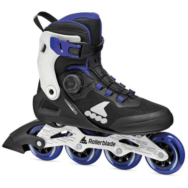 product variation ROLLERBLADE Macroblade 84 BOA Black/Blue/Bone White Inline Skates (86B0760070NZ05) image