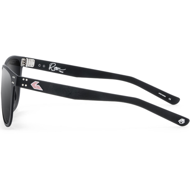 product variation GATORZ EYEWEAR Wraith Black With Engraved Logo/Smoke Optimized Polarized Sunglasses (GZ-57-533) image