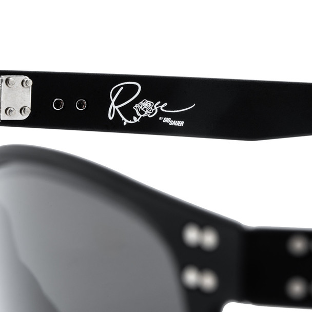 product variation GATORZ EYEWEAR Wraith Black With Engraved Logo/Smoke Optimized Polarized Sunglasses (GZ-57-533) image