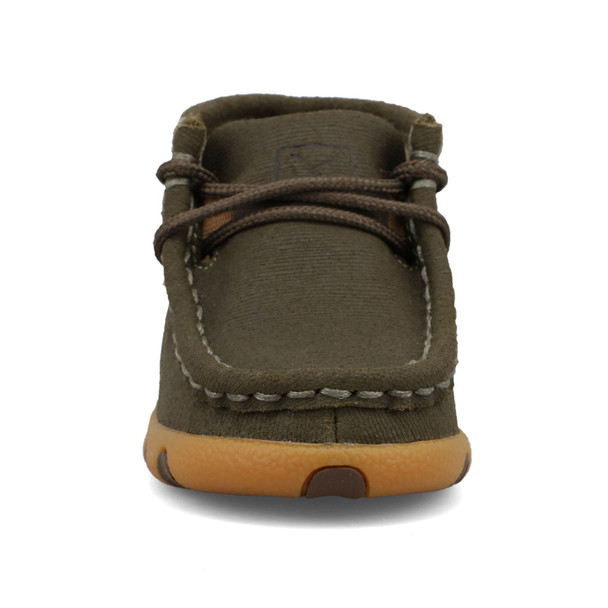 product variation TWISTED X Infant's Chukka Driving Moc Taupe Casual Shoes (ICA0046) image