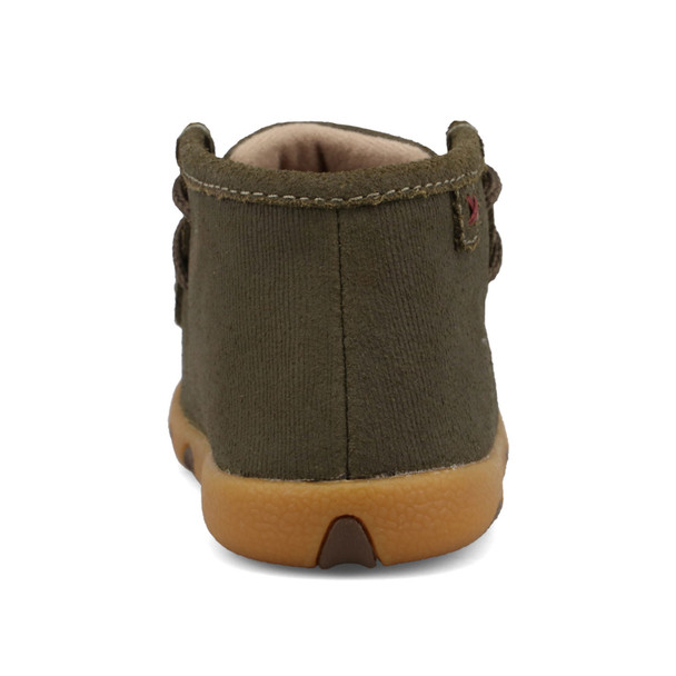 product variation TWISTED X Infant's Chukka Driving Moc Taupe Casual Shoes (ICA0046) image