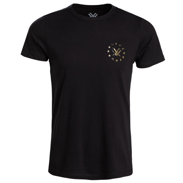 VORTEX Camo Salute Short Sleeve T-Shirt 126-31-BLK