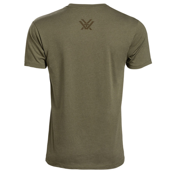 product variation VORTEX Men's Shock Gobble Military Heather Short Sleeve T-Shirt (126-06-MIH) image