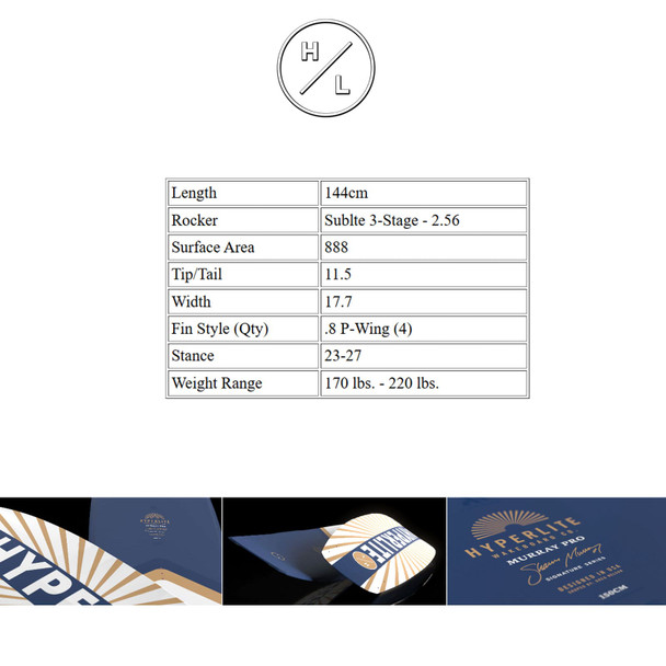 product variation 144cm Wakeboard w/ 7-10.5 Team Open-Toe Bindings image