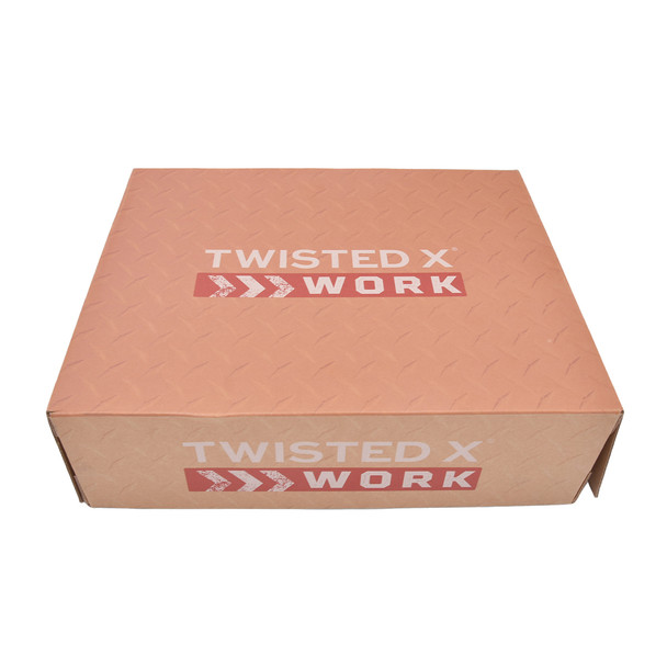 product variation Open Box (Great condition, limited use): TWISTED X Men's 12" Western Work Boot, Color: Ginger & Rust, Size: 12, Width: EE (MXBNW10-EE-12) image