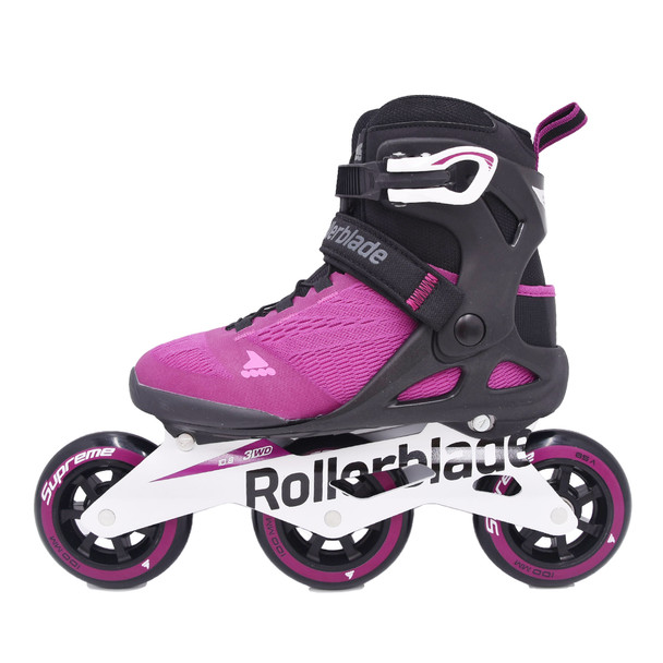 product variation Open Box (Great condition, limited use): Rollerblade MACROBLADE 100 3WD  W Color: VIOLET/BLACK, Size: 245 (07100300V13-245) image