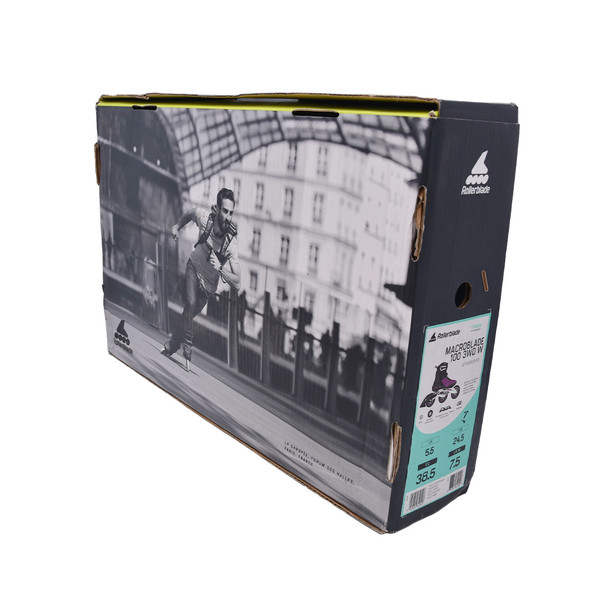 product variation Open Box (Great condition, limited use): Rollerblade MACROBLADE 100 3WD  W Color: VIOLET/BLACK, Size: 245 (07100300V13-245) image