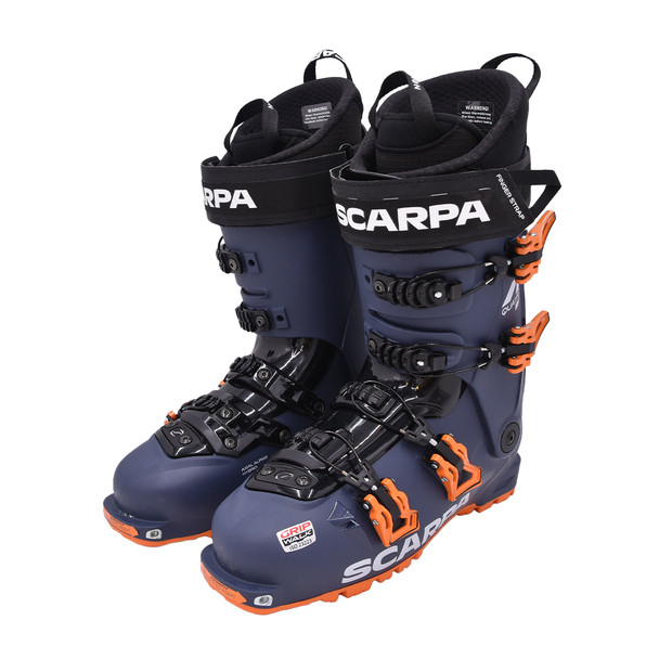 product variation Open Box (Great condition, limited use): SCARPA 4-QUATTRO GT, Color: Titan/Orange, Size: 28 (12016/501-TitOrg-28.0) image