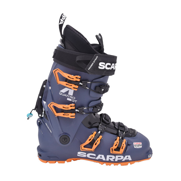 product variation Open Box (Great condition, limited use): SCARPA 4-QUATTRO GT, Color: Titan/Orange, Size: 28 (12016/501-TitOrg-28.0) image
