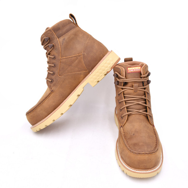 product variation Open Box (Great condition, limited use): TWISTED X Men's 6" Work Boot, Color: Golden Tan, Size: 10, Width: M (MXCNW08-M-10) image