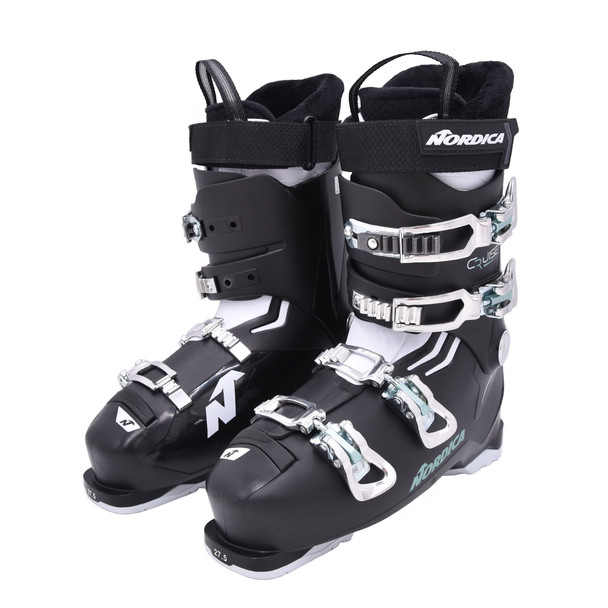 product variation Open Box (Minor scuff marks on the sides of the boots): NORDICA Women Cruise 65 W Boots, Color: Black/White/Green, Size: 27.5 (05067002Q04-27.5_1) image