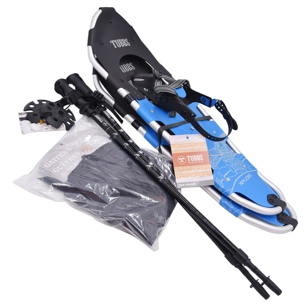 product variation Open Box (Great condition, limited use): TUBBS Xplore Kit, Color: Silver/Blue, Size: 30 (X190100601300) image