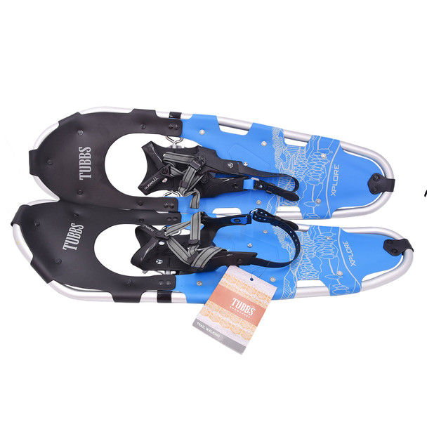 product variation Open Box (Great condition, limited use): TUBBS Xplore Kit, Color: Silver/Blue, Size: 30 (X190100601300) image