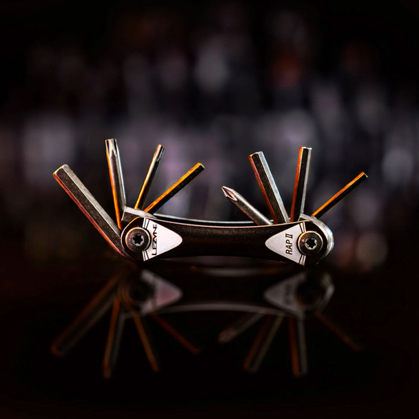 product variation LEZYNE Rap II 8 Black Compact Bike Multi-Tool (1-MT-RAP-V308T04) image