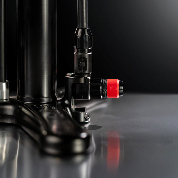 product variation LEZYNE Clik Chuck Black/Red Pump Adapter (1-CLKCHUCK-V104) image