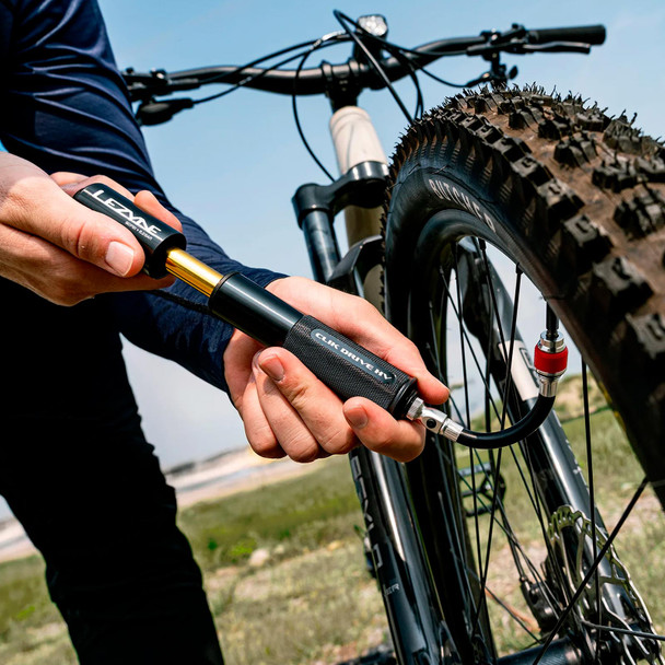 product variation LEZYNE Clik Drive HV Black/Red Hand Pump (1-MP-CLKHV-V104) image