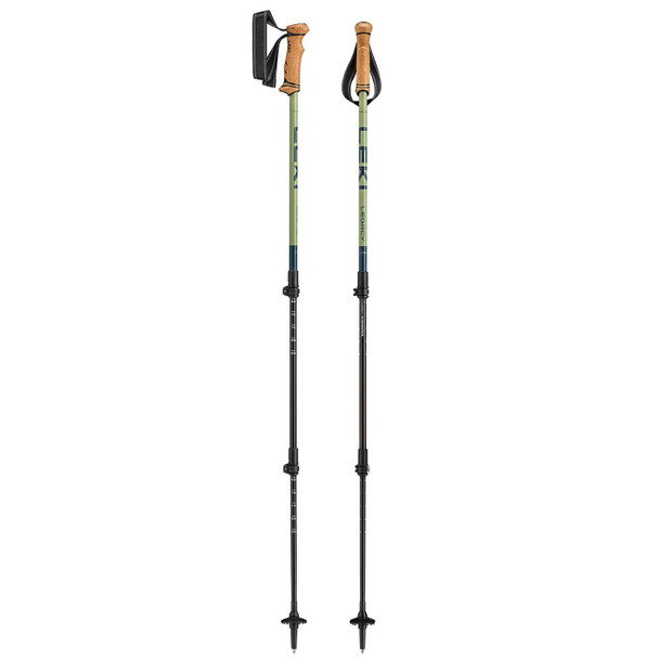 product variation LEKI Legacy Lite Denim Blue/Dark Olive Trekking Poles, Size: 100-135cm (65621841S) image