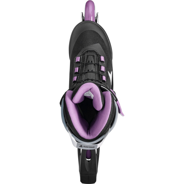 product variation ROLLERBLADE Women's Macroblade 84 BOA Black/Lavender/Blue Star Inline Skates (86B0760080NZ06) image
