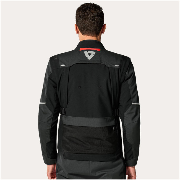 product variation REV'IT! Men's Offtrack 3 H2O Black Motorcycle Jacket (FJT434-1010) image