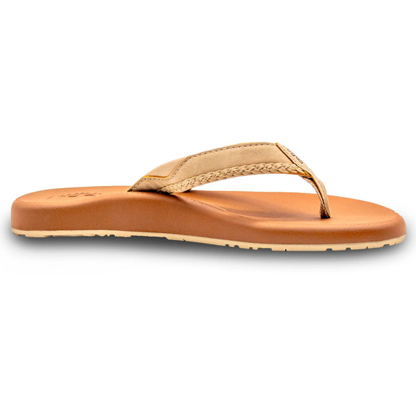product variation FLOJOS Women's Amor Ivory/Tan Sandals (359-IVORY/TAN-IVTN) image