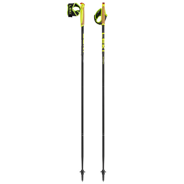 product variation LEKI Evotrail FX.One TA Black/Dark Anthracite/Neon Yellow Trail Running Poles (65625751) image