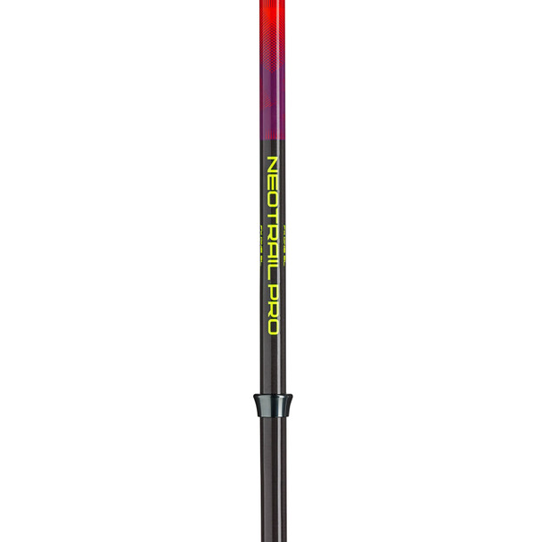 product variation LEKI Neotrail Pro FX.One Superlite Bright Red/Violet/Neon Yellow Trail Running Poles (65625891) image