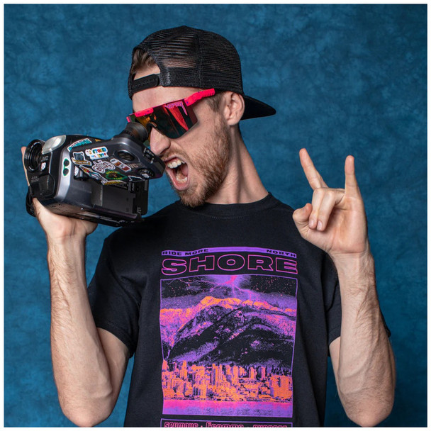 product variation PIT VIPER The Radical Original Pink/Purple Splatter Polarized Sunglasses (the-radical-polarized) image