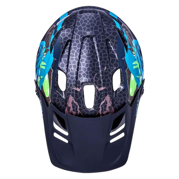 product variation KALI PROTECTIVES Child's Maya Full Face One Size Lizard Black Helmet (0221921112) image