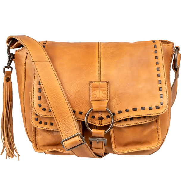 product variation STS Bandera Tan Saddle Hobo Bag (32472) image