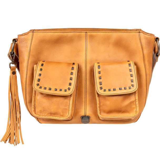 product variation STS Bandera Tan Saddle Hobo Bag (32472) image