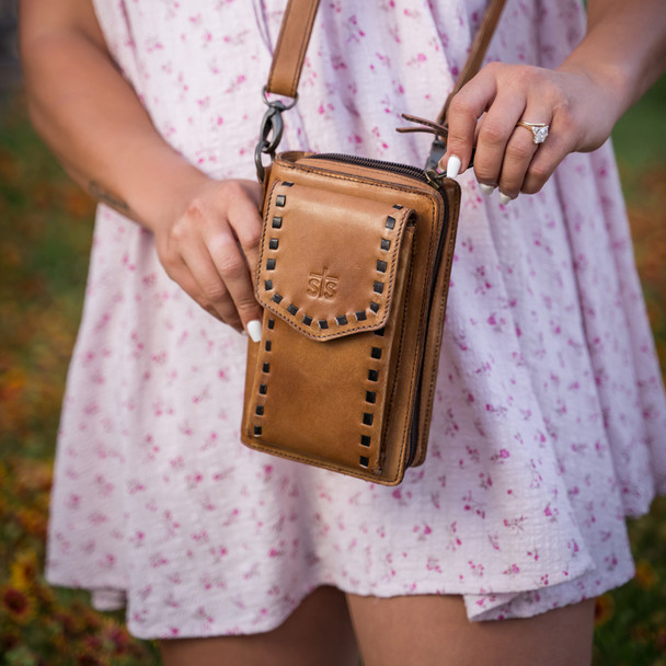 product variation STS Bandera Tan Quickdraw Crossbody Wallet (62442) image