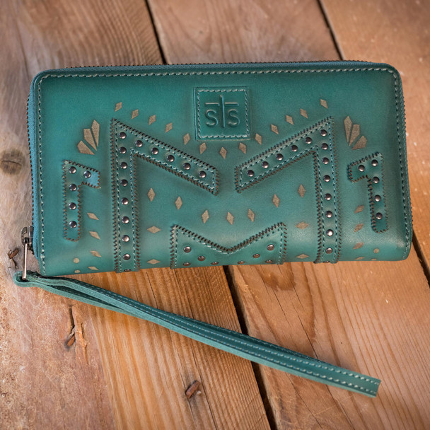 product variation STS Wayfarer Turquoise Juniper Bifold Wallet (65010) image