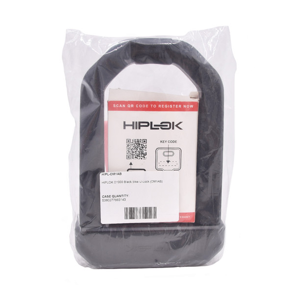 product variation Open Box (Great condition, limited use): HIPLOK D1000 Black Bike U-Lock (DM1AB) image
