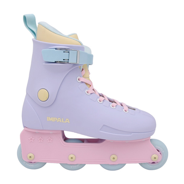 product variation Open Box (Great condition, limited use): Impala Lightspeed Inline Skate, Color: Fairy Floss, Size: 7 image