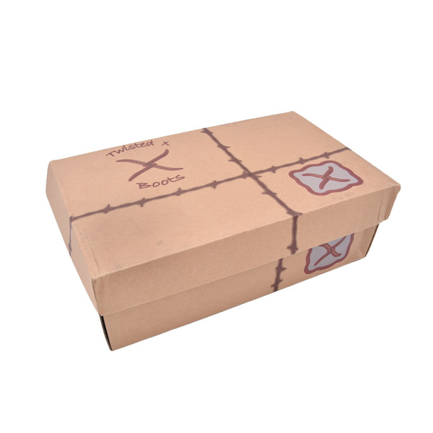 product variation Open Box (Great condition, limited use): TWISTED X Women 4" All Around Work Boot, Color: Brown & Brown Multi, Size: 9.5, Width: M (WAL0008-9.5-M) image