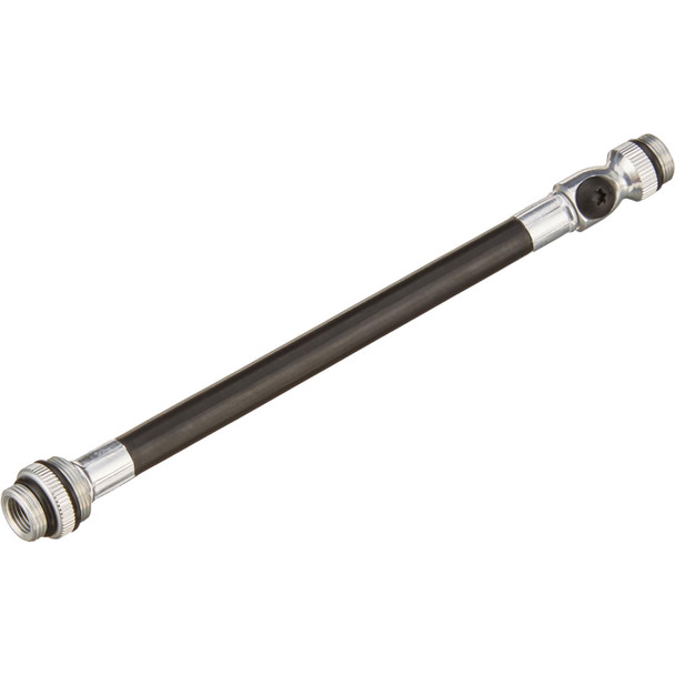 product variation LEZYNE Black/Silver ABS Flex Hose (1-RP-HOSE-V2DUAL) image
