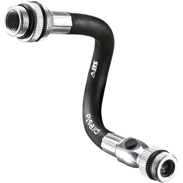 product variation LEZYNE Black/Silver ABS Flex Hose (1-RP-HOSE-V2DUAL) image