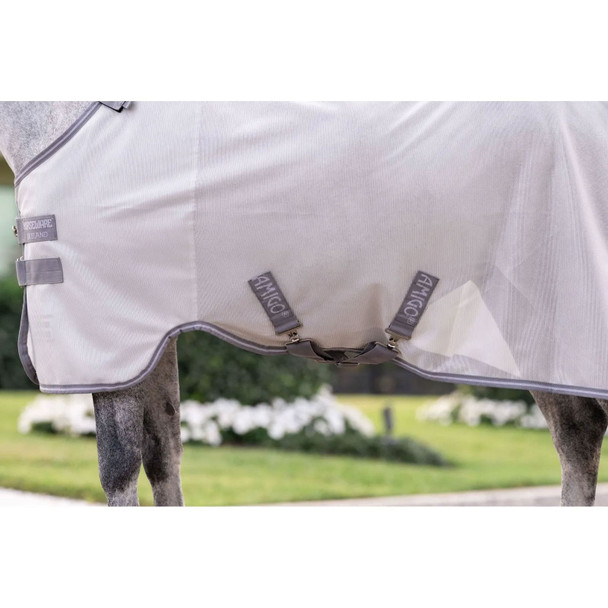 product variation HORSEWARE IRELAND Amigo Bug Rug Pony Silver/Titanium Grey/Silver Fly Sheet (AFRMGQ-IJI0) image