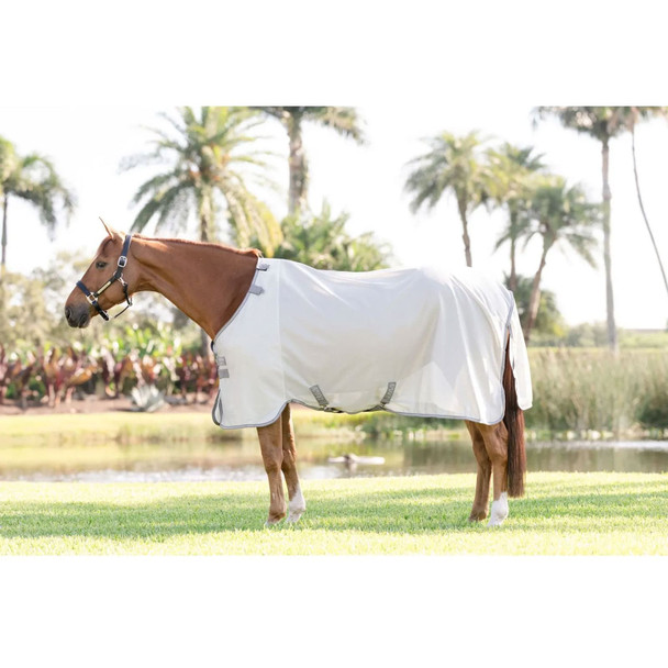 product variation HORSEWARE IRELAND Amigo Bug Rug Silver/Titanium Grey/Silver Fly Sheet (AFRNGQ-IJI0) image